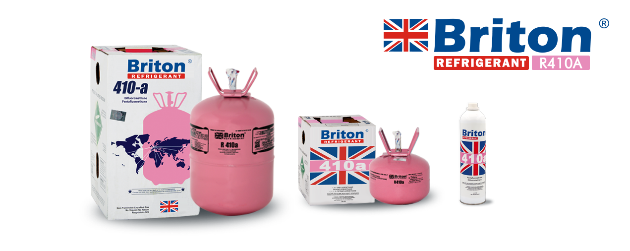 Briton R-410a Refrigerant Gas